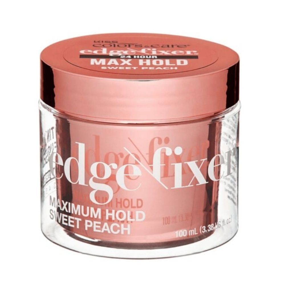 KISS Sweet Peach Maximum Hold Styling Edge Fixer 24 Hour Set of 3